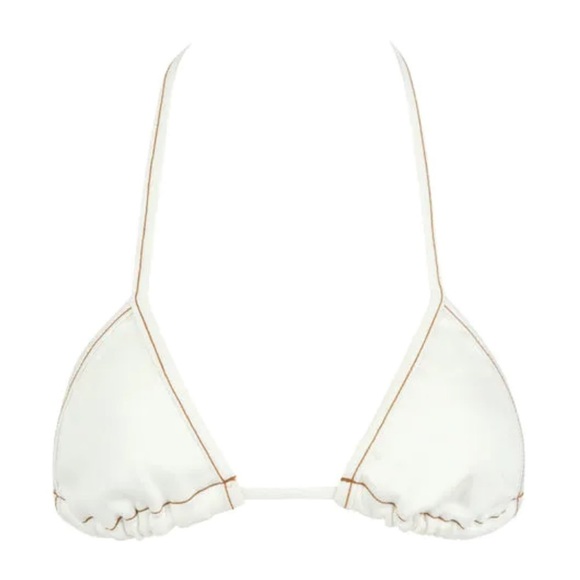 JEAN Machine Laina Rauma NWT szL bra Bralette triangle cropped  lainarauma denim - Picture 14 of 16